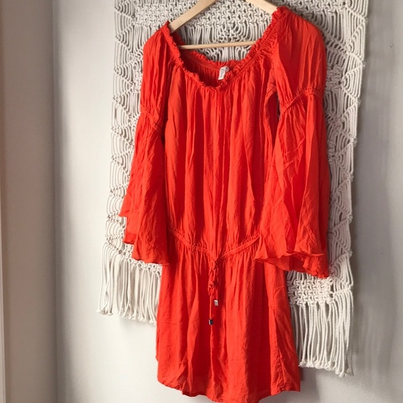 Elan mini bohemian dress sz S - Picture 2 of 6
